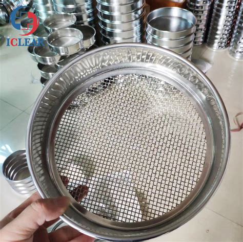 Mm Mm Mm Multi Size Lab Vibrating Screen Micron Mesh Test