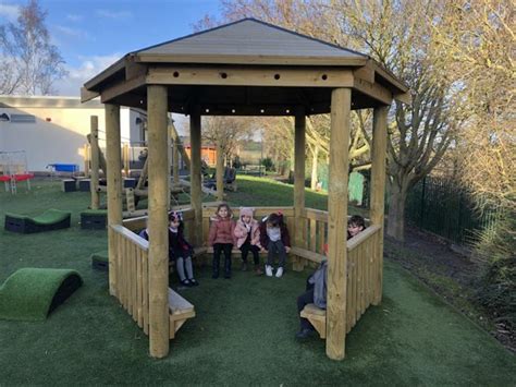 35m Hexagonal Nursery Gazebo Pentagon Play