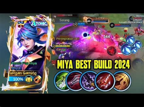 Cara Agar Damage Miya Sakit Banget Best Build Miya Tersakit