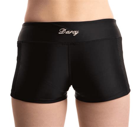 Lycra Sports Mesh Shorts Black