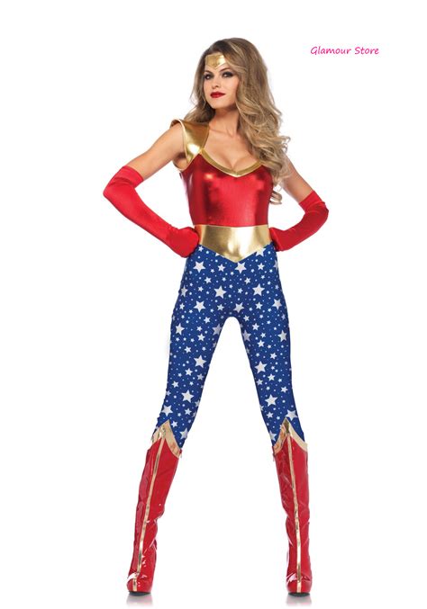 Sexy Costume Supereroe Wonder Woman Sml 40 44 Carnevale Halloween Glamour Ebay