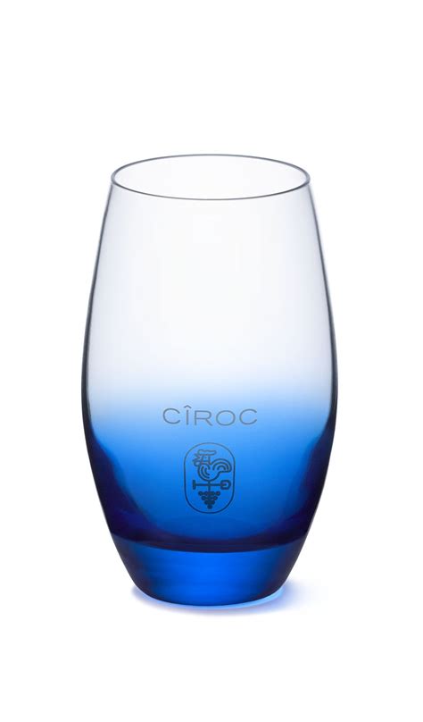 Ciroc Club Glass Nice Colour Gradient