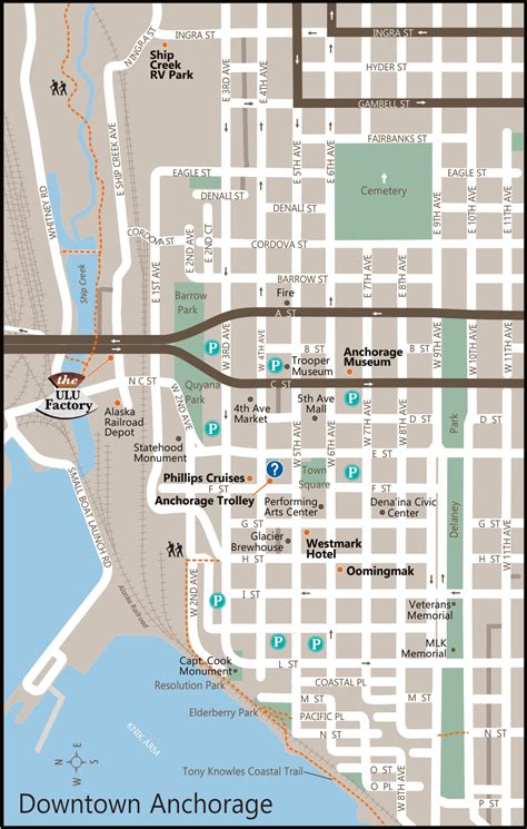 Alaska Maps Of Cities Towns And Highways