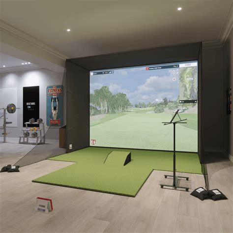 Indoor Golf Simulator Home Cost Home Alqu