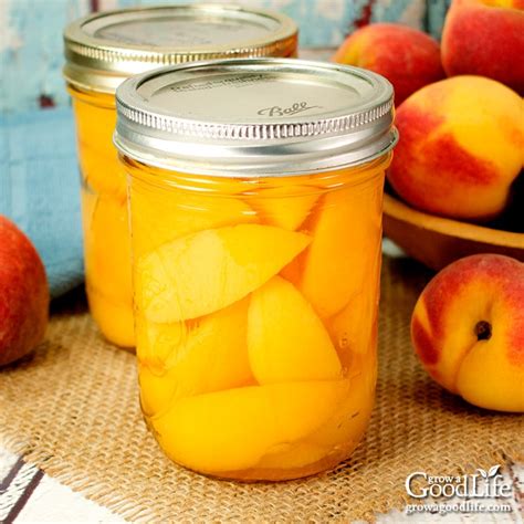 Canning Peaches for Food Storage