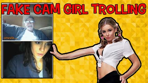 Fake Webcam Girl Trolling On Omegle 18 Youtube