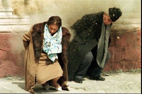 The Moment Of The Execution Of Elena And Nicolae Ceausescu December