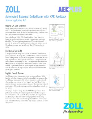 Fillable Online Automated External Defibrillator With Cpr