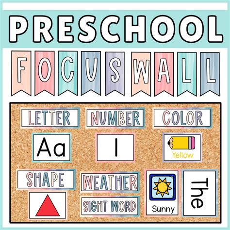 Focus Wall Preschool Made By Teachers