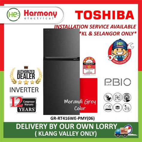 FREE INSTALL KLANG VALLEY TOSHIBA GR RT416WE PMY 06 2 Doors