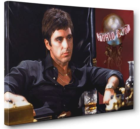 Scarface The World Is Yours Poster