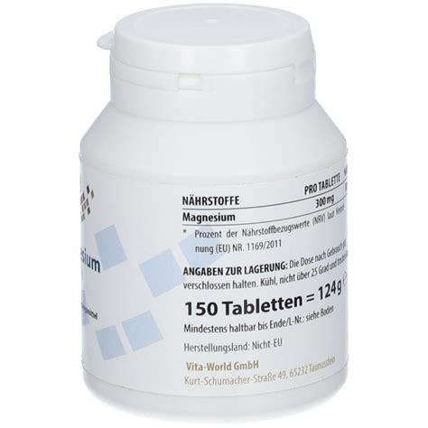 Magnesium 300 150 St - Shop Apotheke