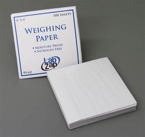 Weighing Paper 6 X 6 Inch 150 X 150mm