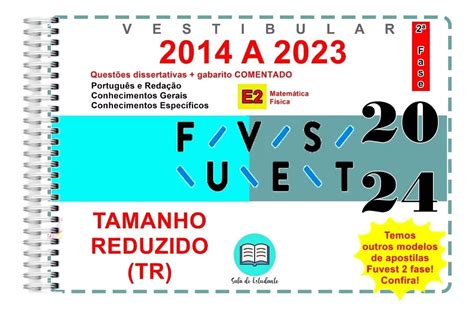 Tr Fuvest 1 E 2 Fase 2014 A 2023 Exatas Gabarito Comentado