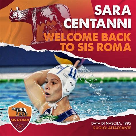 PALLANUOTO FEMMINILE SERIE A1 TORNA SARA CENTANNI SISROMA