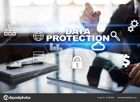 Data Protection Cyber Security Information Safety And Encryption