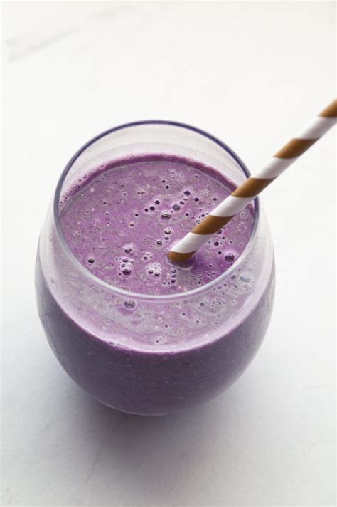 Blackberry Banana Smoothie Recipe Breakfast Protein