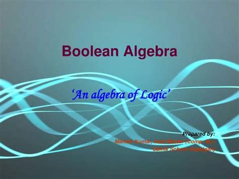 Ppt Boolean Algebra Powerpoint Presentation Free Download Id 5597429