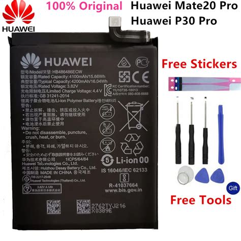 Bater A De Repuesto Original Hb Ecw Para Tel Fono Huawei P Pro