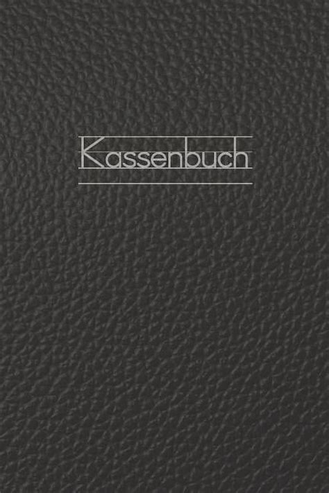 Kassenbuch Einnahmen Ausgaben Buchführung für Kleingewerbe und