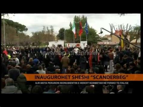 Inaugurohet Sheshi Scanderbeg Top Channel Albania News Lajme