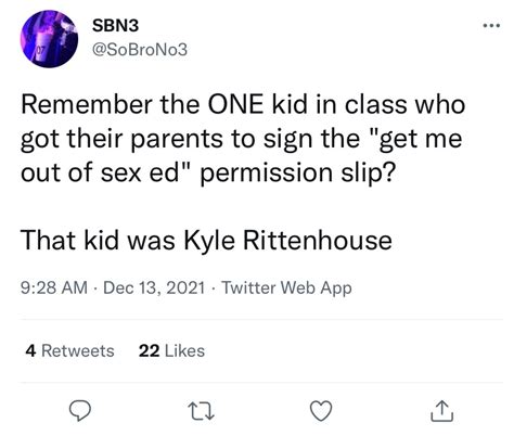 Sex Ed Kyle Rittenhouse Kenosha Wisconsin Shootings Know Your