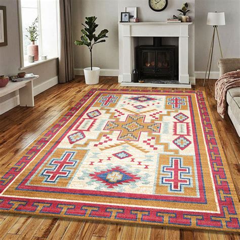 Latitude Vive Beyo Machine Woven Red Area Rug Wayfair Co Uk