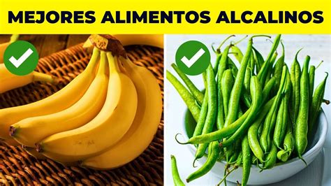 16 Mejores Alimentos Alcalinos Que Debes Tener En Tu Dieta Diaria Youtube