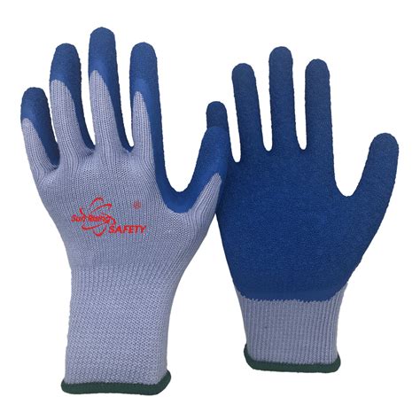 Srsafety Polycotton Crinkle Latex Coated Gloves Sr Nm Srsafety