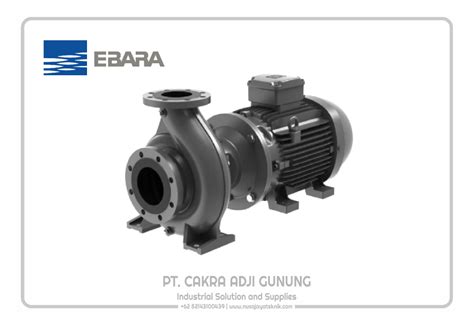 Ebara Gsd Series Centrifugal Pump Pt Cakra Adji Gunung