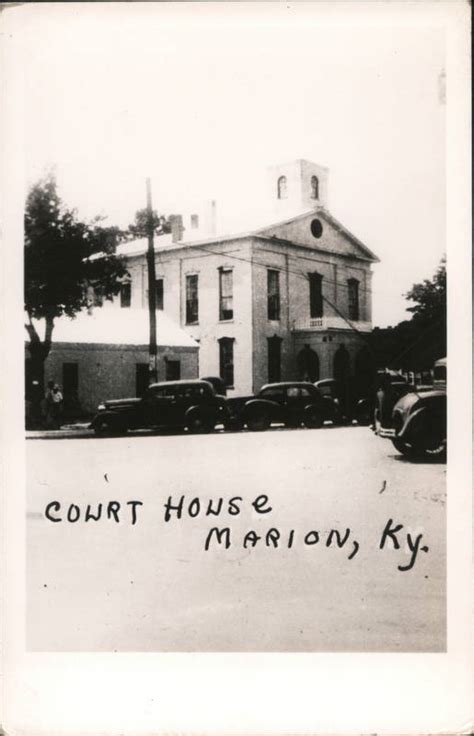 Crittenden County Courthouse Marion, KY Postcard