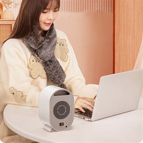 1200W PTC Ceramic Heating Tilt Protection 2 Modes For Home Office