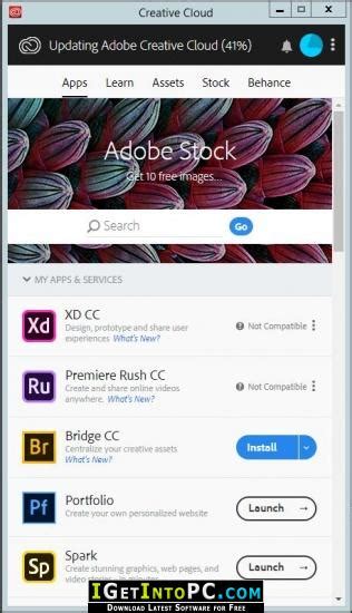 Adobe Creative Cloud Desktop Application 4 Free Download