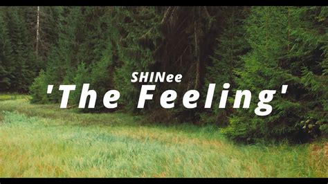 SHINee 샤이니 The Feeling Lyrics 한국어 Romanized English YouTube