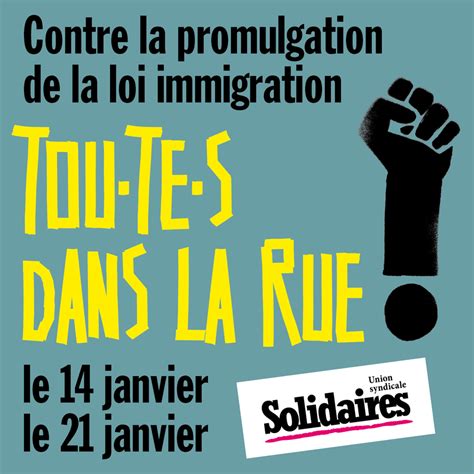 Loi Immigration Nouveaux Visuels Appelant Au Et Au Janvier