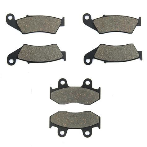 SOMMET Motorcycle Front Rear Brake Pads Disks For Honda TRX 250 R RG