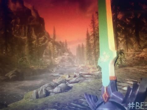 Master Sword In Skyrim Rbreathofthewild
