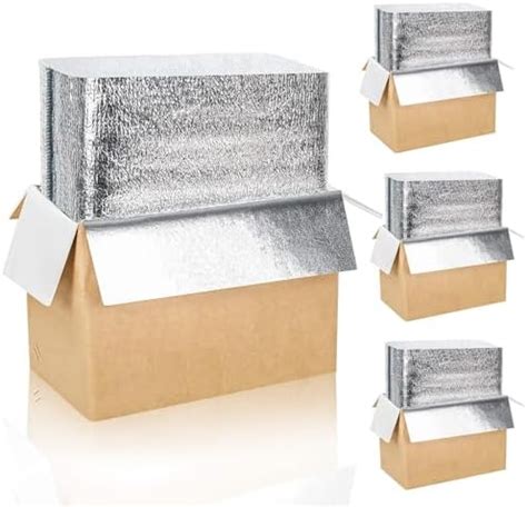 Amazon Whaline 4 Pack Insulated Shipping Box With Foil Aluminum