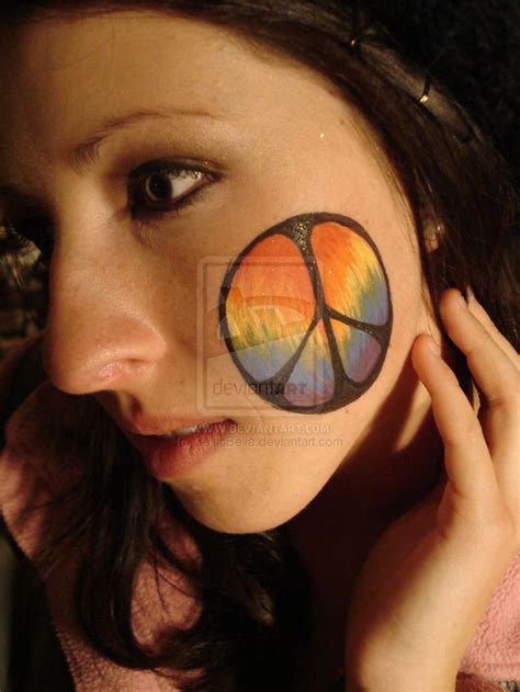 Hippie Face Paint