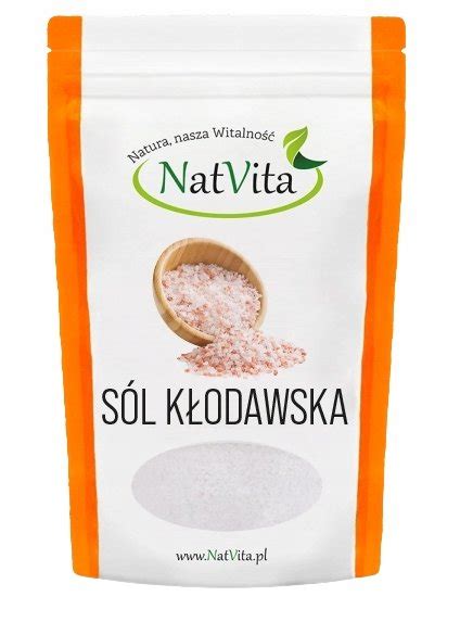 NatVita Sól kłodawska różowa niejodowana 1 3 kg NatVita Sklep EMPIK