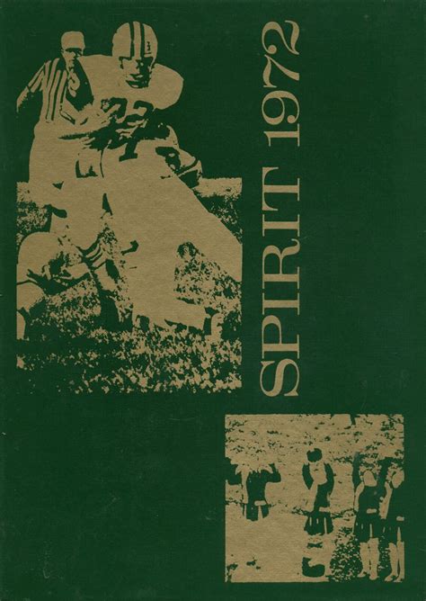1972 Yearbook From Prairie View High School From La Cygne Kansas For Sale