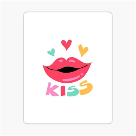 Kiss Me Again Sticker For Sale By TrendyPreview Redbubble