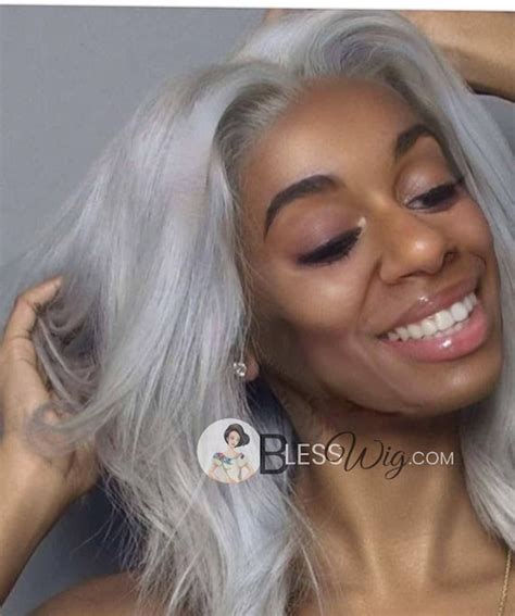 Real Human Hair Grey Wigs Atelier Yuwa Ciao Jp