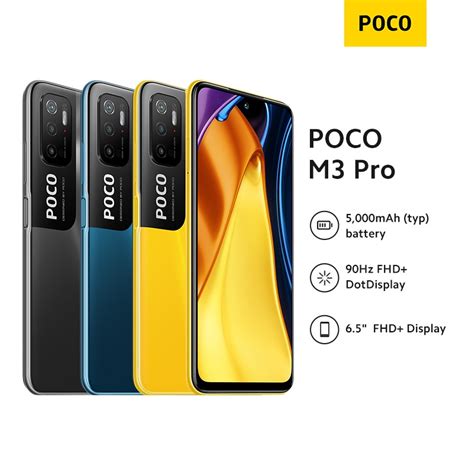 POCO M3 PRO 5G 4GB 64GB 6GB 128GB Global Version Shopee Philippines