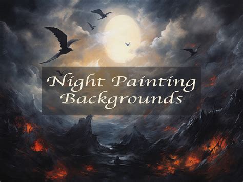 12 Night Landscape Painting by Bilge Paksoylu on Dribbble