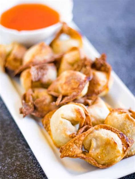 Crispy Crunchy Air Fryer Wontons All Ways Delicious