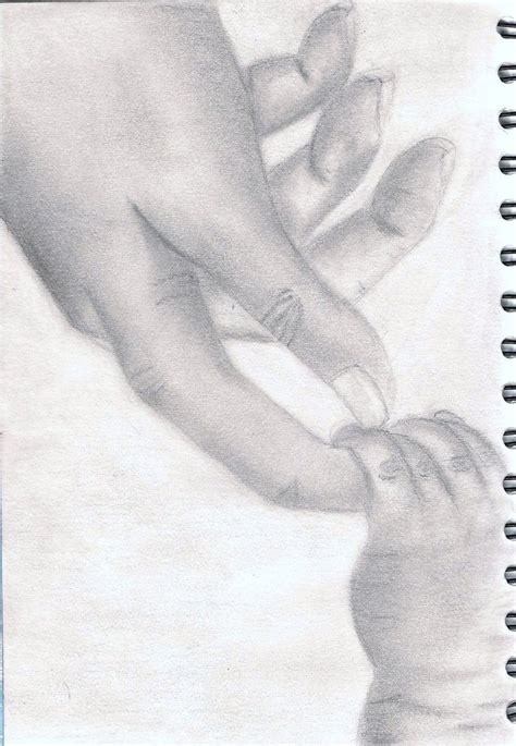 Baby Hand Sketch At Paintingvalley Explore Collection Of Baby