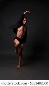 Half Naked Handsome Man Poet Levitating Stock Photo Shutterstock