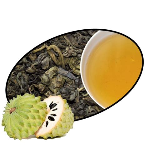 Čaje Mlesna SOURSOP zelený čaj sypaný laminate 500g MLESNA Ceylon