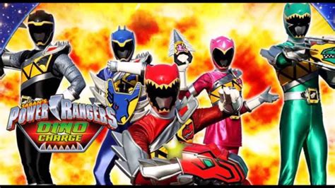 All Power Rangers Theme Song Mmpr Dino Charge Youtube